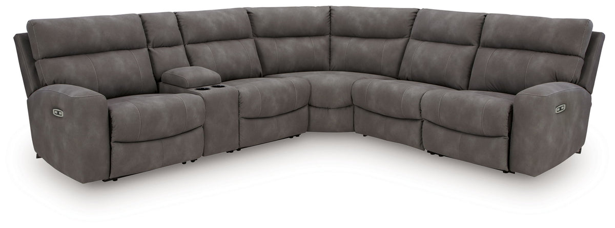 Next-Gen Durapella - 7 Piece Power Reclining Sectional Set by Ashley – view 4