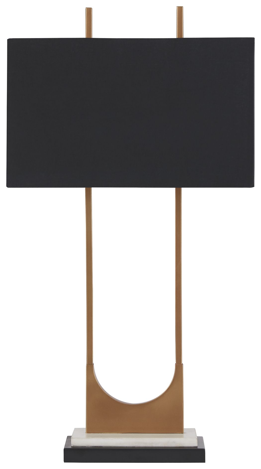 Malana - Metal Table Lamp  - Brass Finish by Ashley – Table Lamps