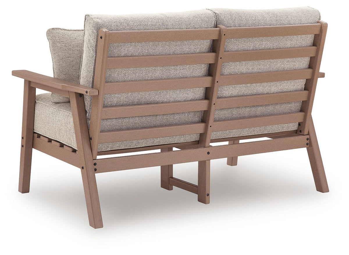 Grover Beach - Loveseat With Cushion - Driftwood by Ashley – view 3