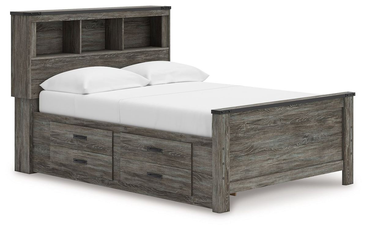 Frandern - Bookcase Panel Bed by Ashley – view 2