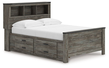 Frandern - Bookcase Panel Bed by Ashley – view 2
