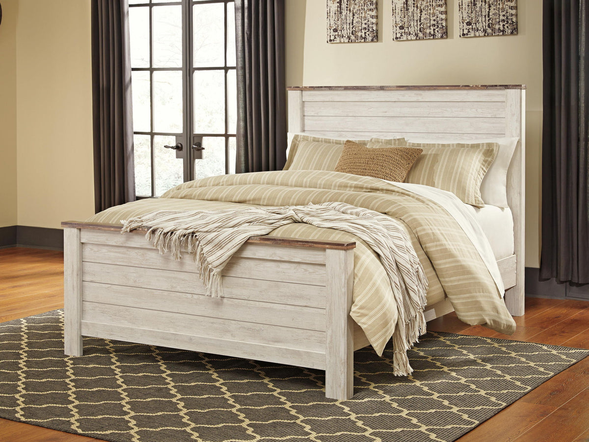 Willowton - Panel Bed by Ashley – view 9