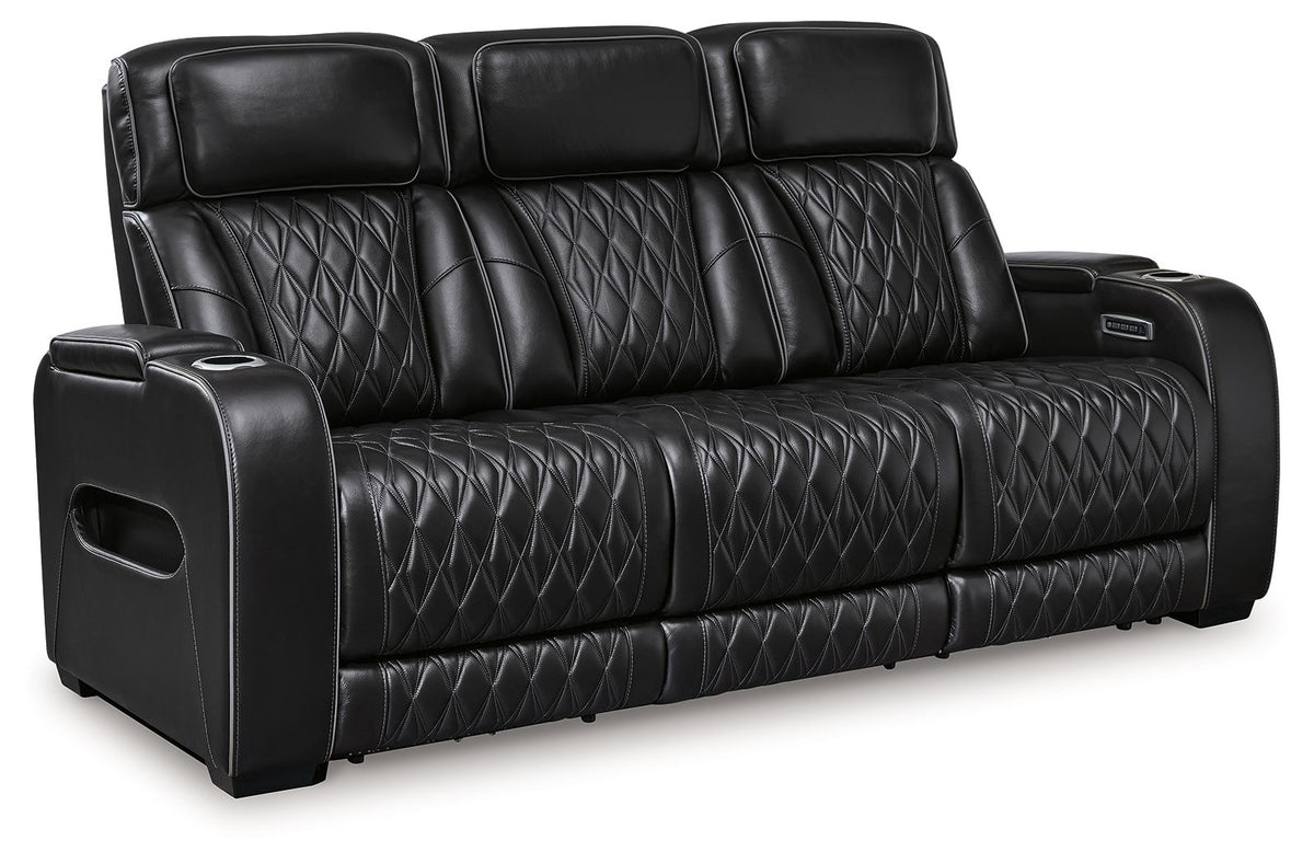 Boyington - Power Reclining Sofa With Adj Headrest by Ashley – view 5