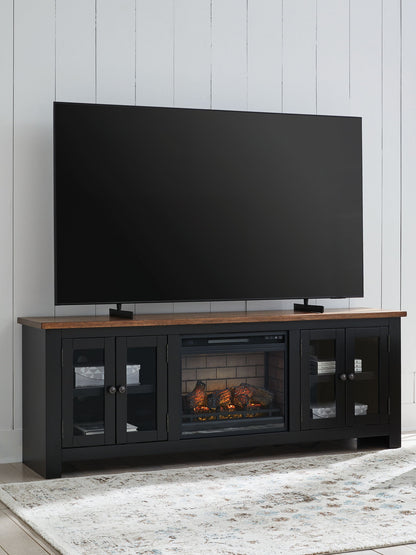 Wildenauer - 76" TV Stand With Electric Fireplace by Ashley – view 5