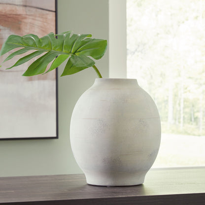 Clayson - Vase - 12.2" - Sage Green by Ashley – view 2