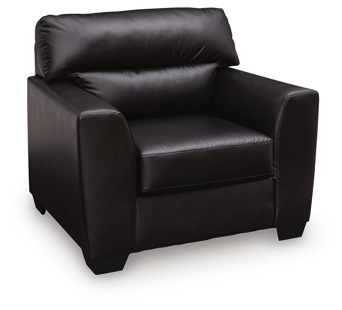Glennbre - Chair - Midnight by Ashley – Arm Chairs