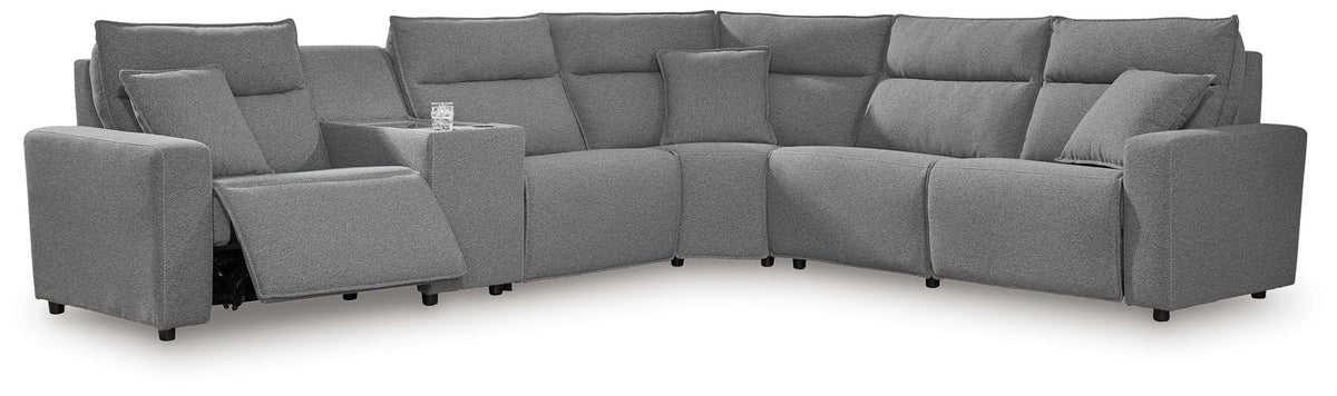 Modmax II - 6 Piece Reclining Sectional by Ashley – Reclining Sectionals