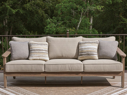 Harmony Headlands - Sofa With Cushion - Natural / Gray by Ashley – view 3