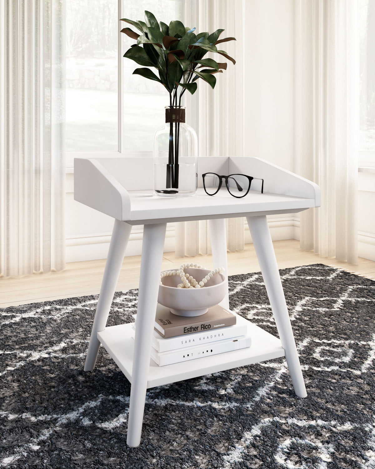 Blariden - Accent Table - White by Ashley – view 4