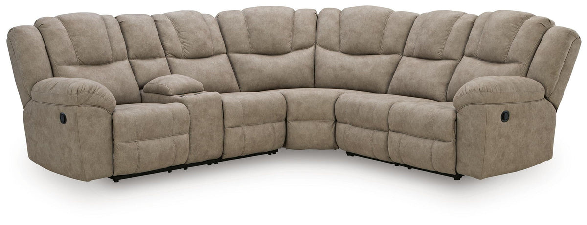 Pearce-Pike - Reclining Sectional by Ashley – Reclining Sectionals