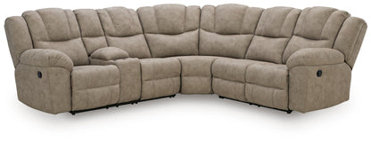 Pearce-Pike - Reclining Sectional by Ashley – Reclining Sectionals