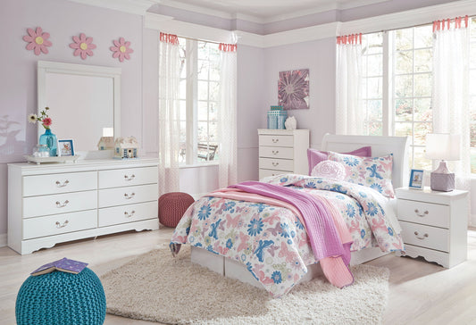 Anarasia - Sleigh Headboard With Bolt On Bed Frame by Ashley – view 2