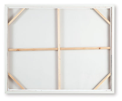 Vallus - Wall Art - Blush / Green / Gray by Ashley – view 4