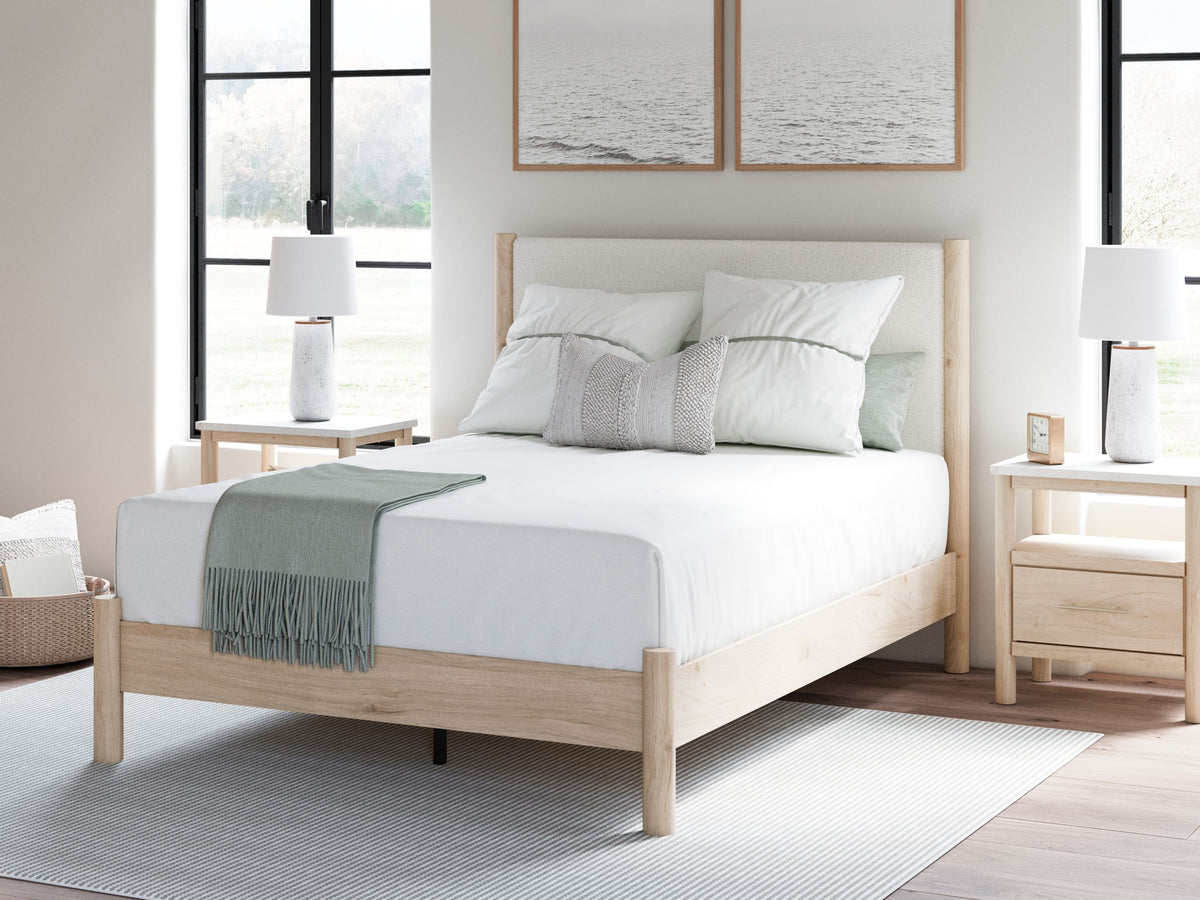 Cadmori - Upholstered Panel Bed by Ashley – view 3