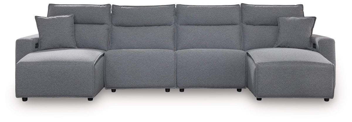 Modmax II - 4 Piece Reclining Sectional by Ashley – Reclining Sectionals