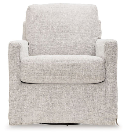Nenana Next-Gen Nuvella - Swivel Glider Accent Chair by Ashley – view 6