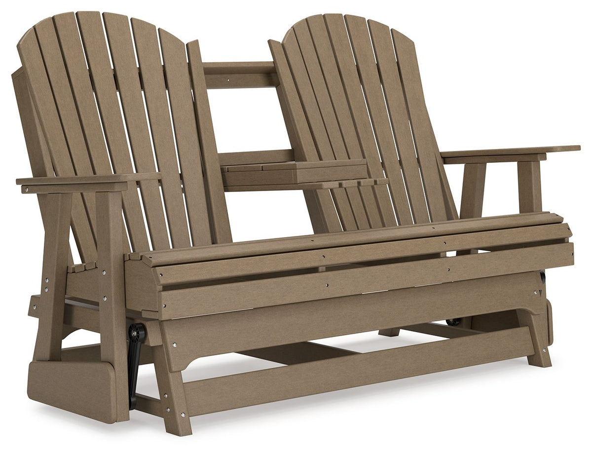 Hyland Wave - Glider Loveseat by Ashley – view 9