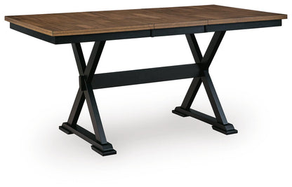 Wildenauer - Dining Room Extension Table by Ashley – Counter Tables