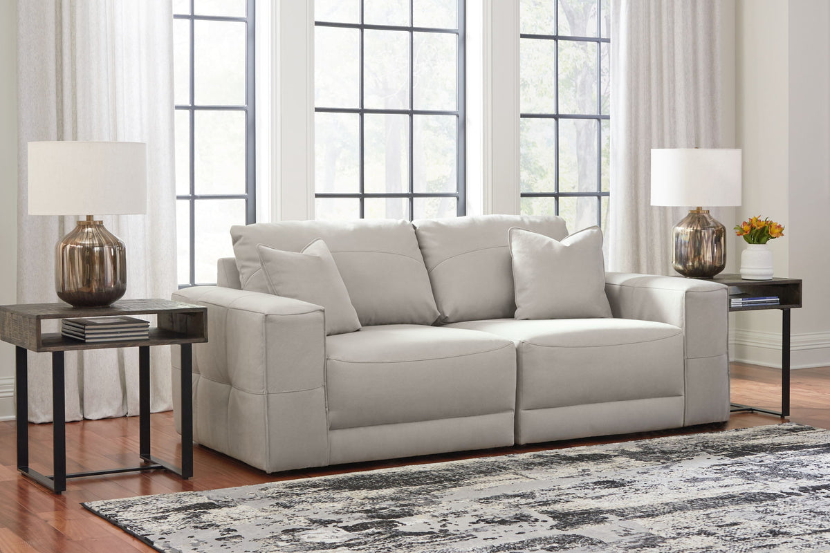 Next-Gen Gaucho - 2-Piece Sectional Loveseat - Gray – view 3