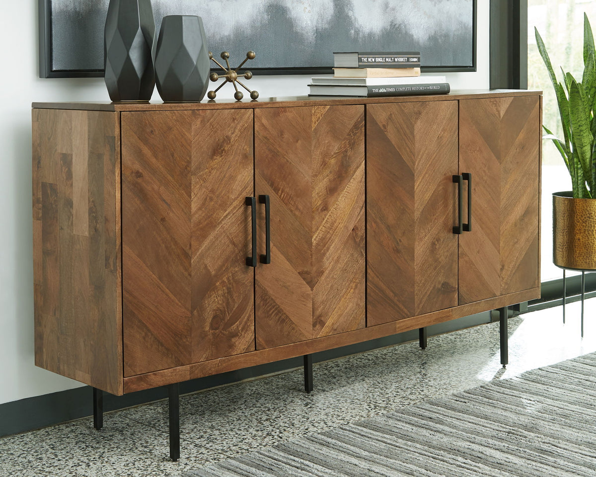 PratTVille - Accent Cabinet - Brown by Ashley – view 2