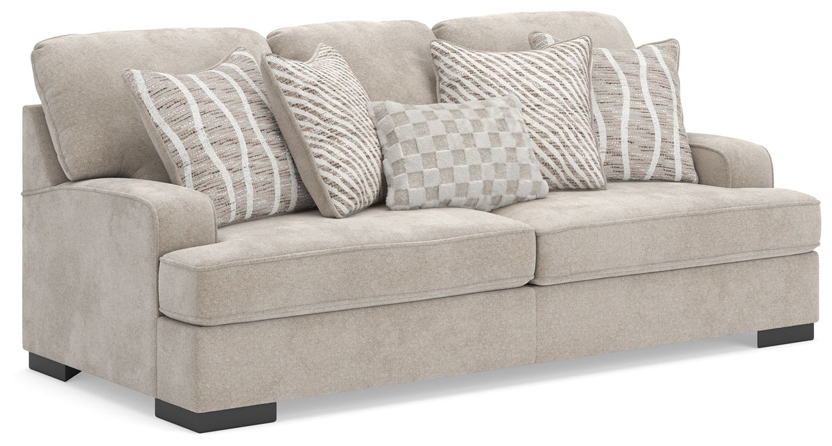 High Profile - Sofa - Taupe – Stationary Sofas
