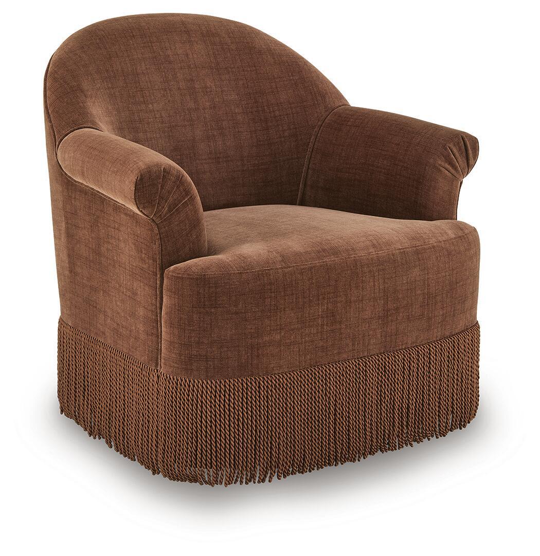 Jeanwell - Swivel Accent Chair - Clay by Ashley – Swivel Chairs