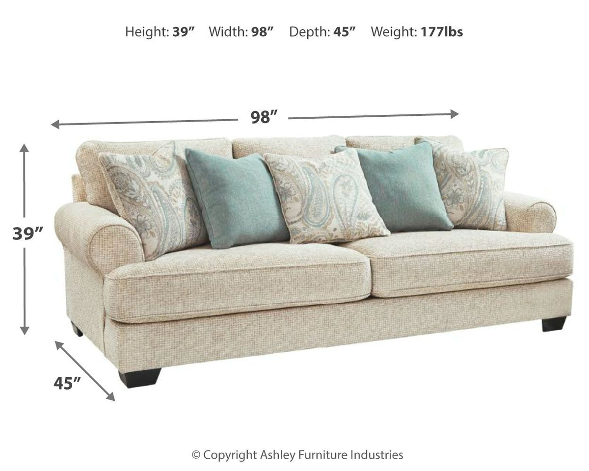 Monaghan - Sofa - Sandstone by Ashley – view 4