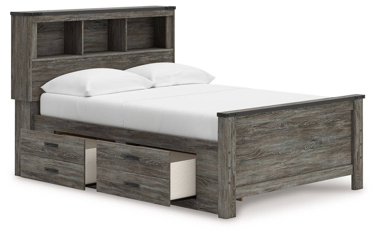 Frandern - Bookcase Panel Bed by Ashley – view 7