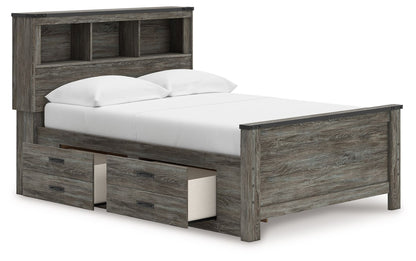Frandern - Bookcase Panel Bed by Ashley – view 7