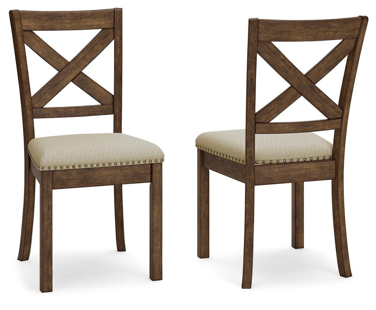 Moriville - Dining UPH Side Chair (Set of 2) - Beige by Ashley – Chair Sets