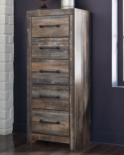 Drystan - Narrow Chest - Brown / Beige by Ashley – view 4