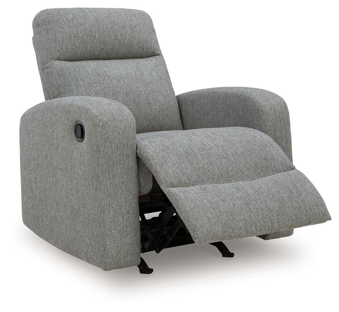 Gauntlet - Rocker Recliner - Sterling by Ashley – view 3