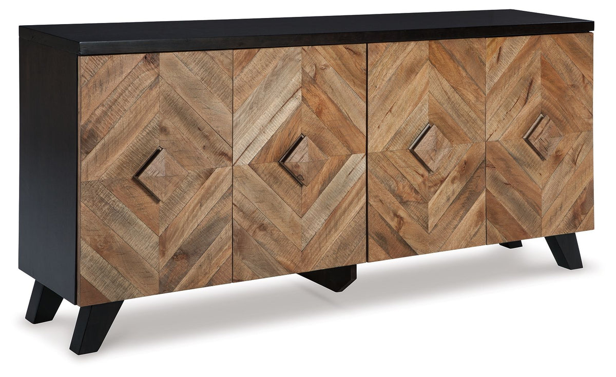 Robin Ridge - Accent Cabinet - Brown / Beige by Ashley – Accent Cabinets