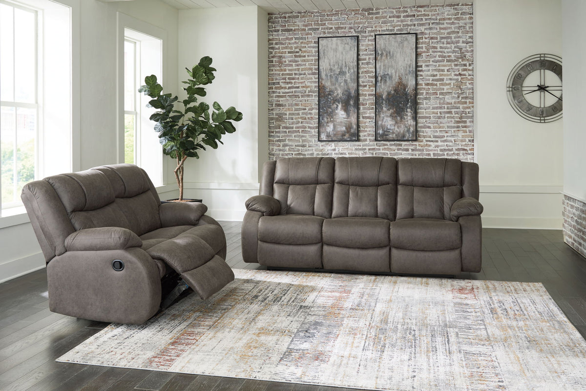 First Base - Reclining Living Room Set by Ashley – Reclining Sofas & Loveseats