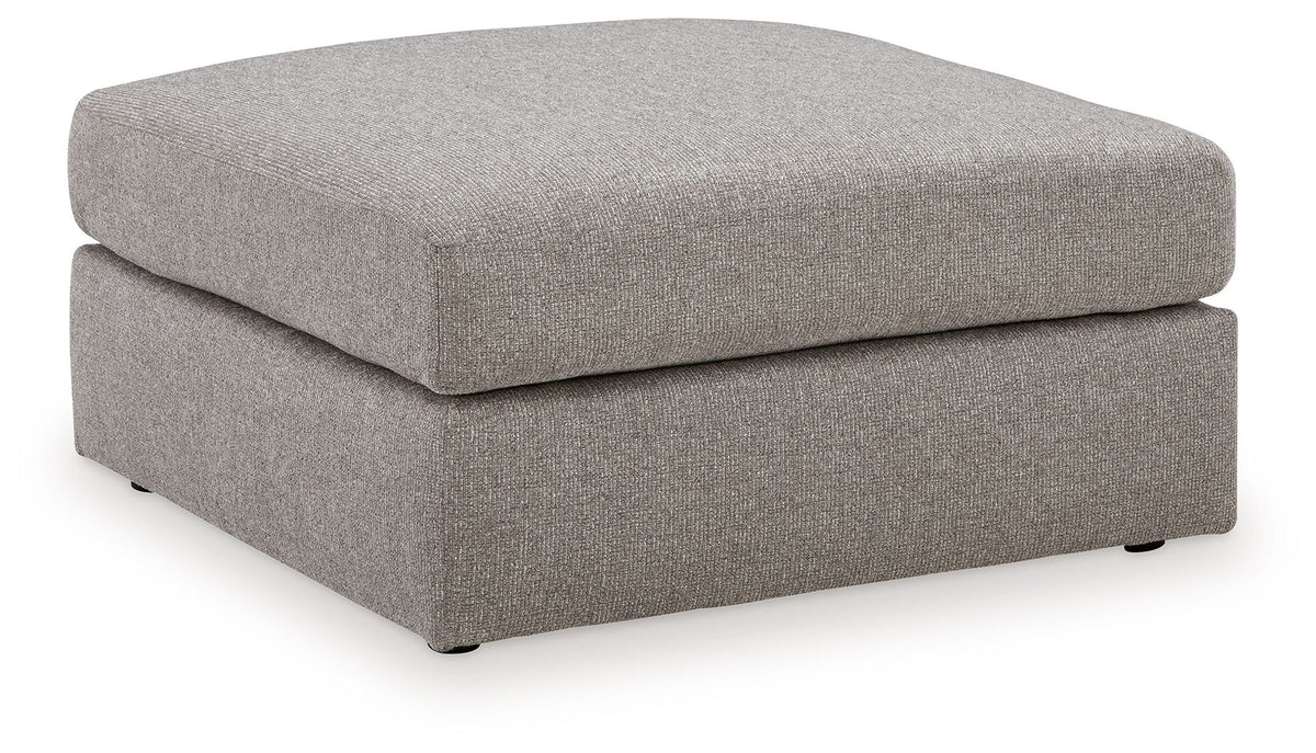 Lindon - Oversized Accent Ottoman - Smoke – Accent Ottomans