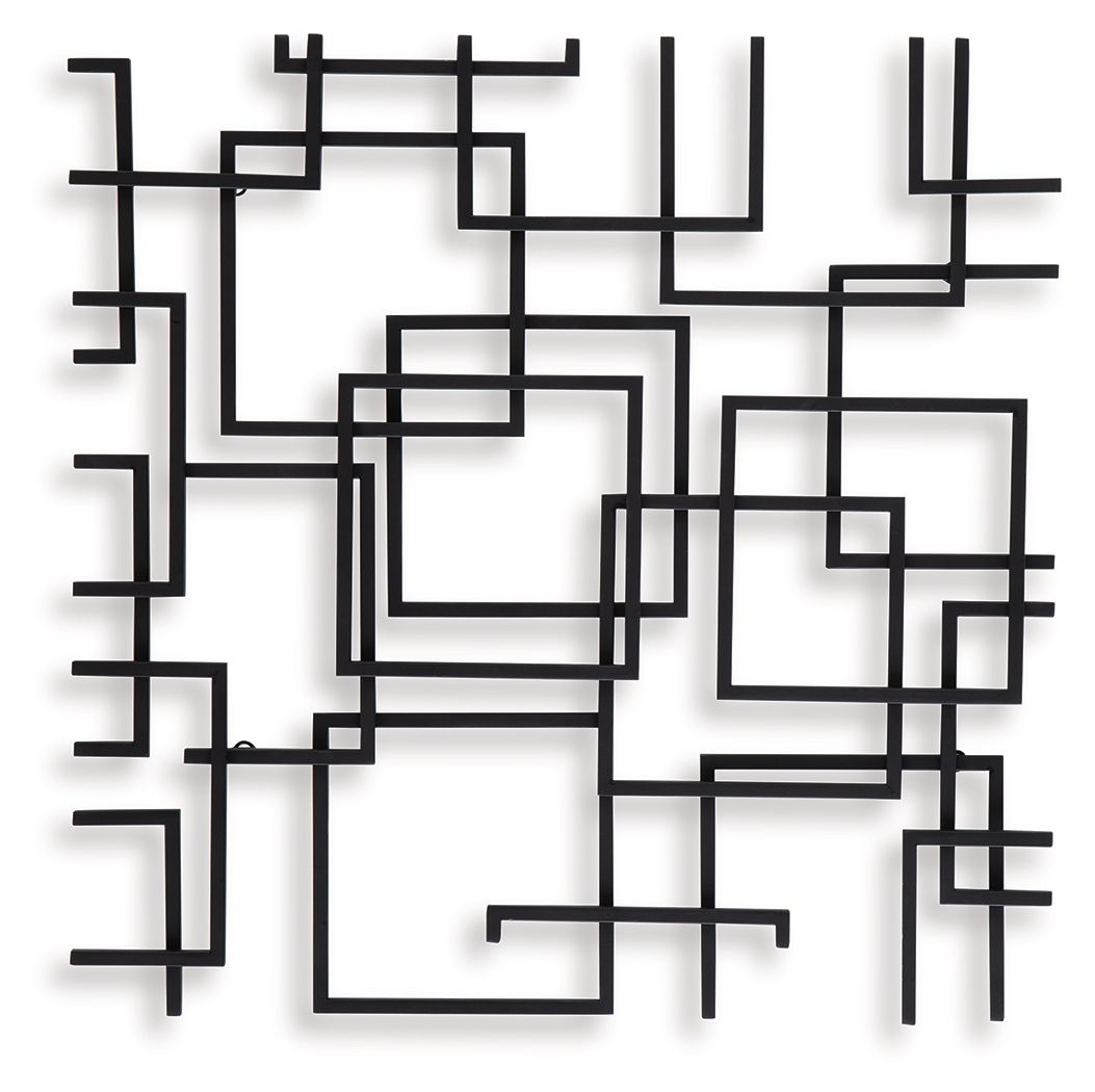 Aadanton - Wall Decor - Black by Ashley – view 2