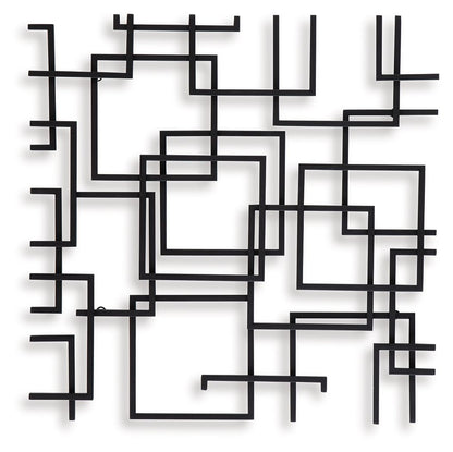 Aadanton - Wall Decor - Black by Ashley – view 2