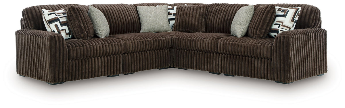 Midnight-Madness - 5 Piece Sectional by Ashley – view 10