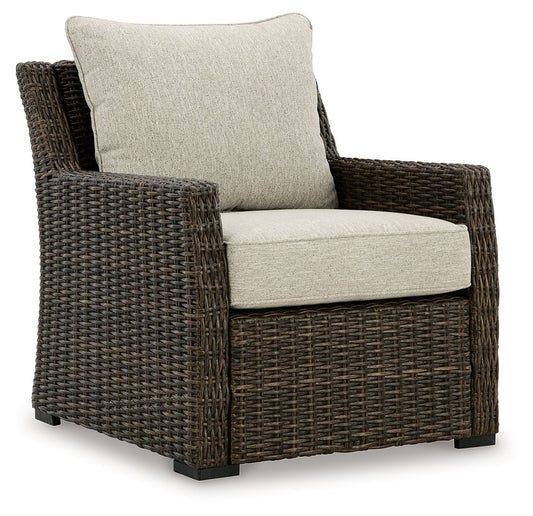 Brook Ranch - Lounge Chair With Cushion - Brown by Ashley – Lounge Chairs