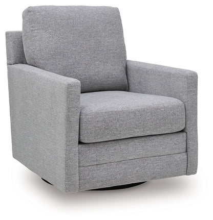 Freybourne Next-Gen Nuvella - Swivel Accent Chair - Pewter by Ashley – Swivel Chairs