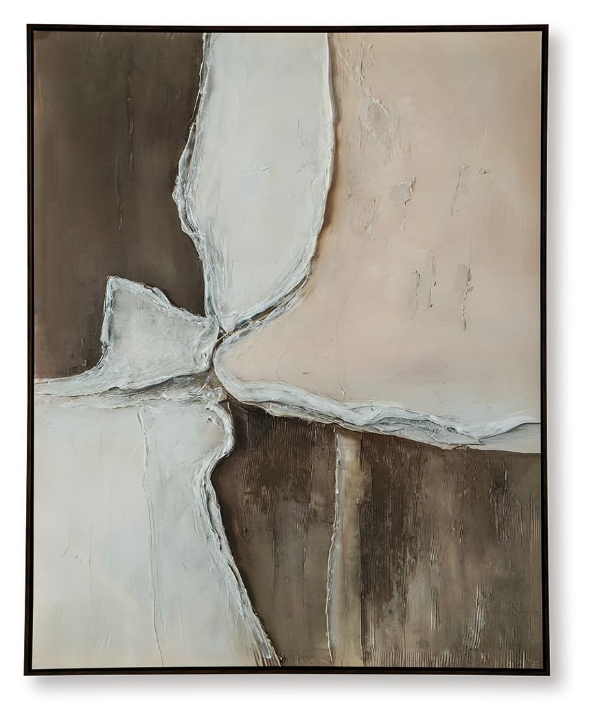 Junward - Wall Art - Brown / Tan / White by Ashley – Canvas Art