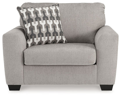 Avenal Park - Chair And A Half - Flannel by Ashley – view 3