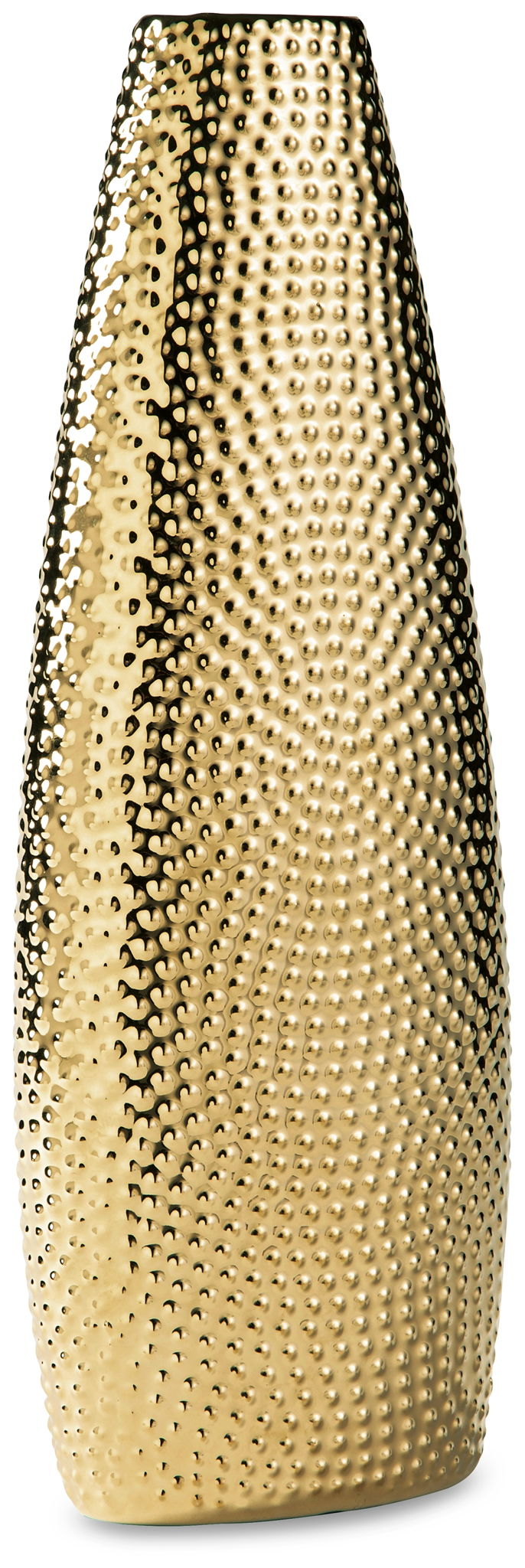 Efim - Vase - 13.75" - Gold Finish by Ashley – view 3