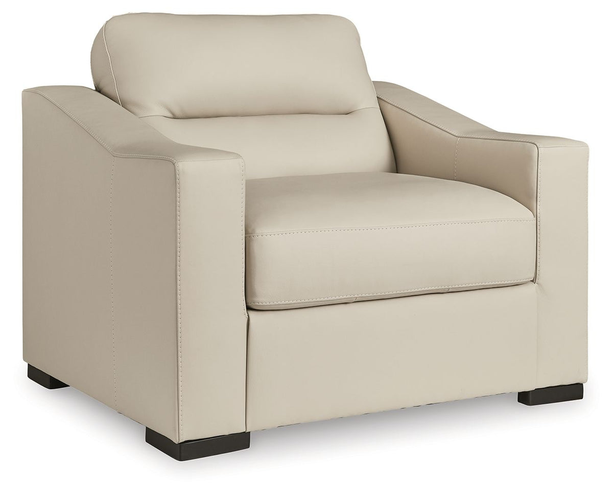 Treasure Trove - Chair And A Half - Almond by Ashley – Arm Chairs