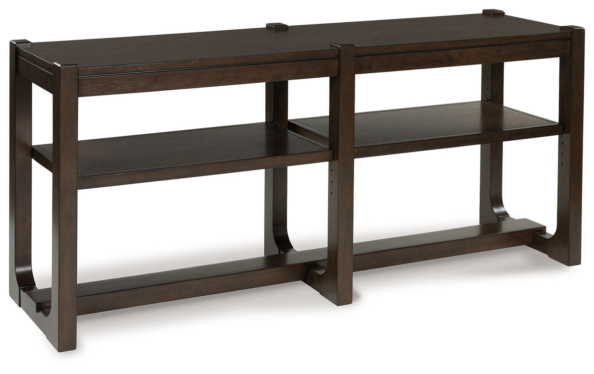 Breckington - Sofa Table - Dark Brown by Ashley – Sofa Tables
