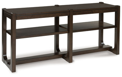 Breckington - Sofa Table - Dark Brown by Ashley – Sofa Tables