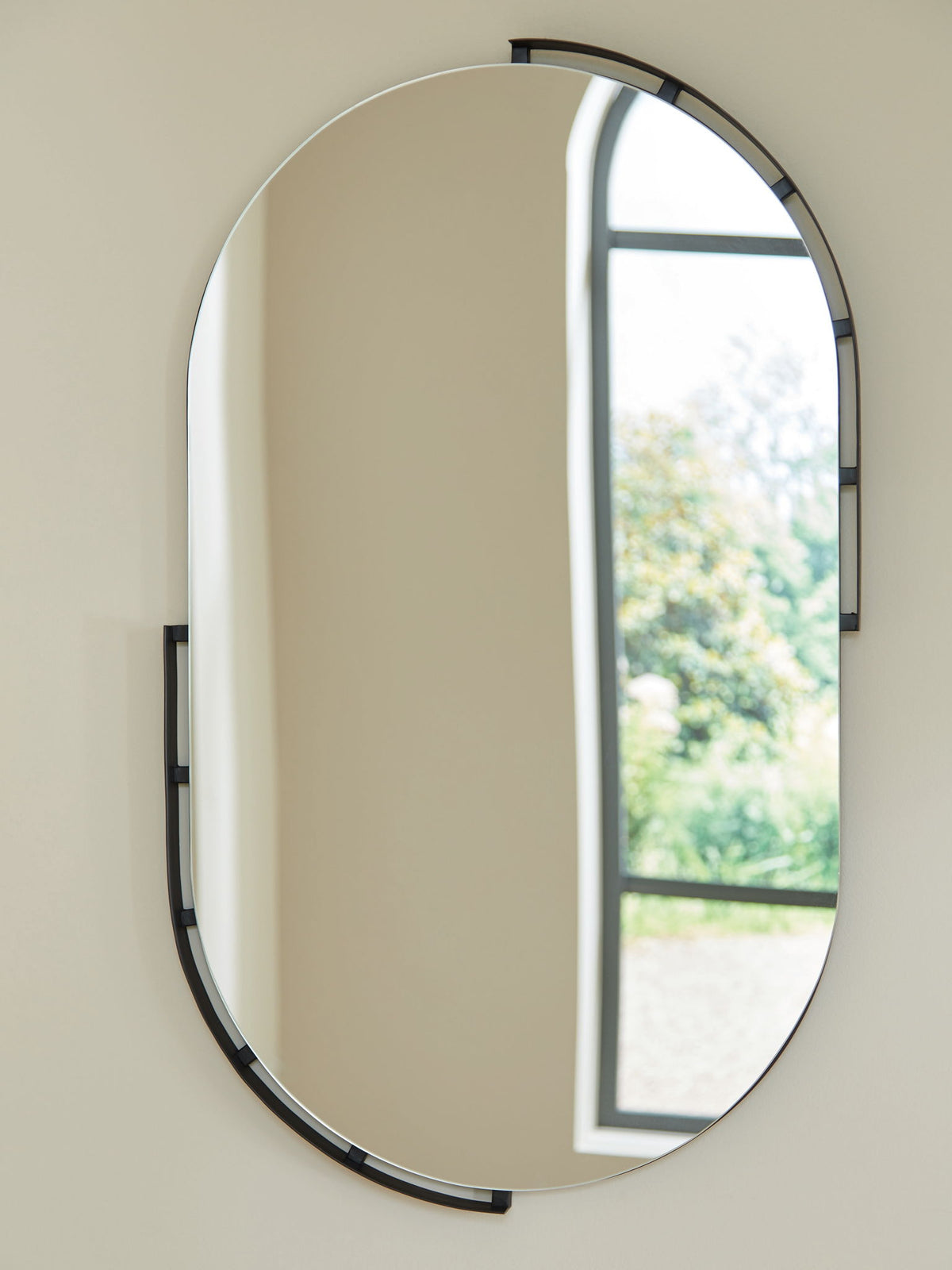 Valkings - Accent Mirror - Black by Ashley – view 3