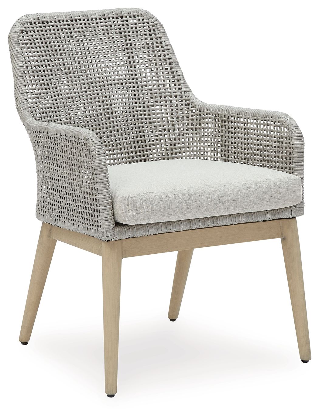 Seton Creek - Arm Chair With Cushion (Set of 2) - Gray by Ashley – view 2