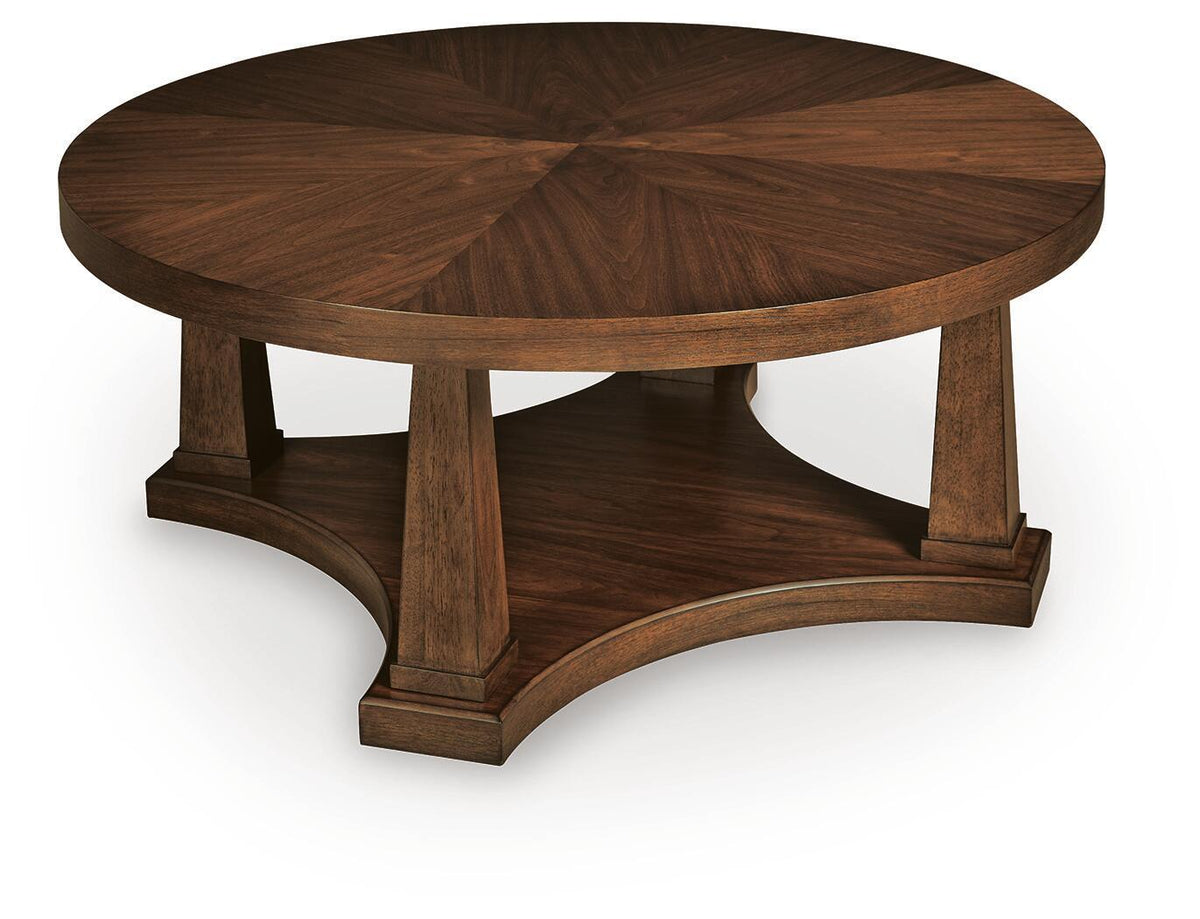 Rustic Plains - Round Table by Ashley – view 8