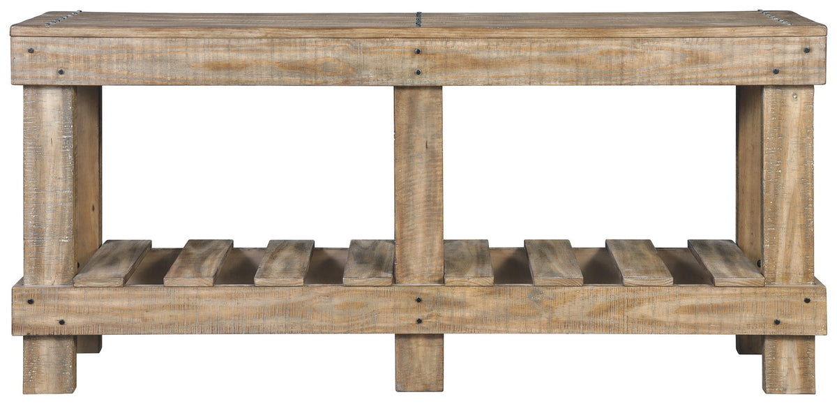 Susandeer - Console Sofa Table - Brown by Ashley – view 4